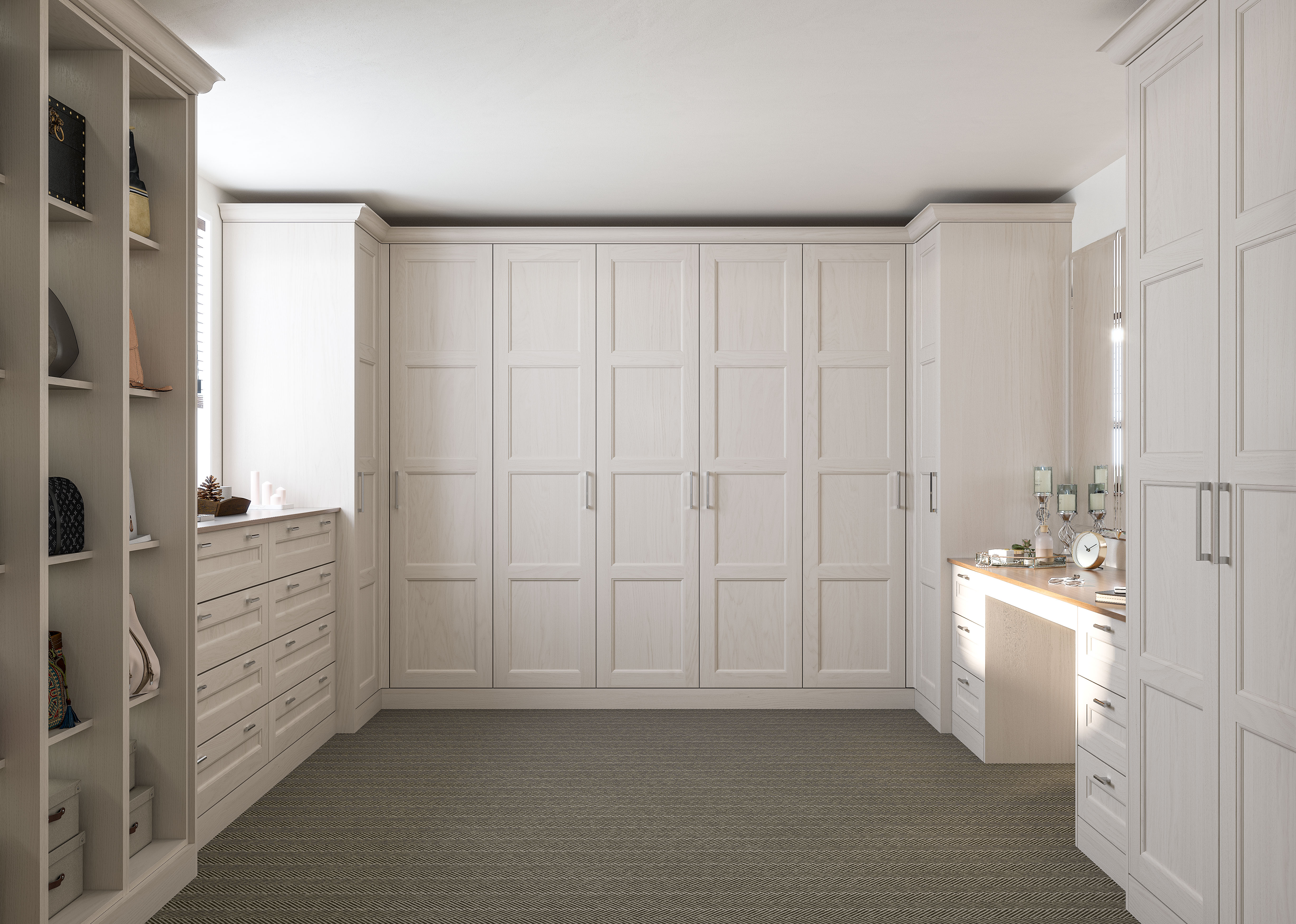 Mornington Beaded Cashmere 000 No Cenral Unit No Light