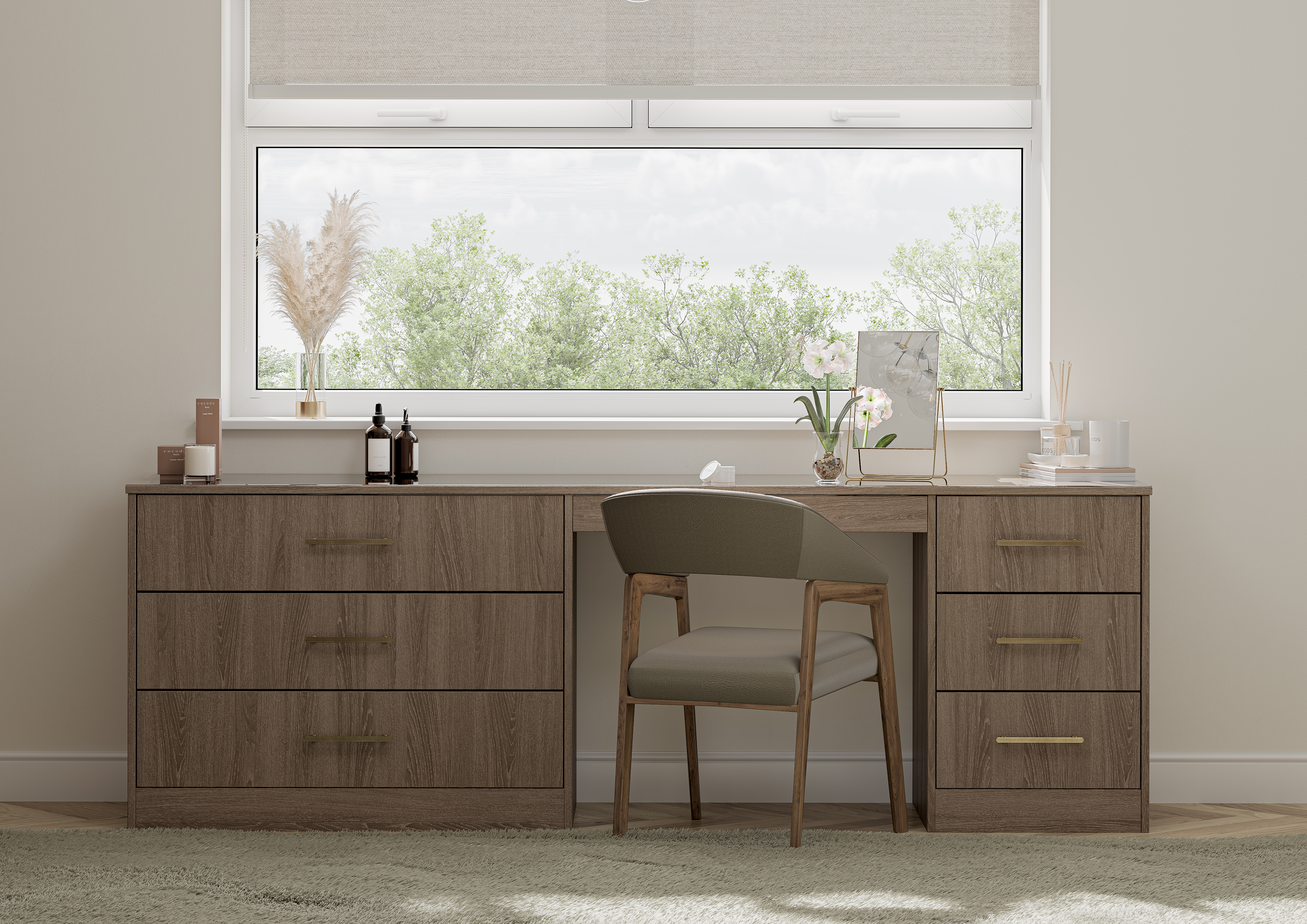 Unity Natural Woodgrain Brown Orlean Oak 1