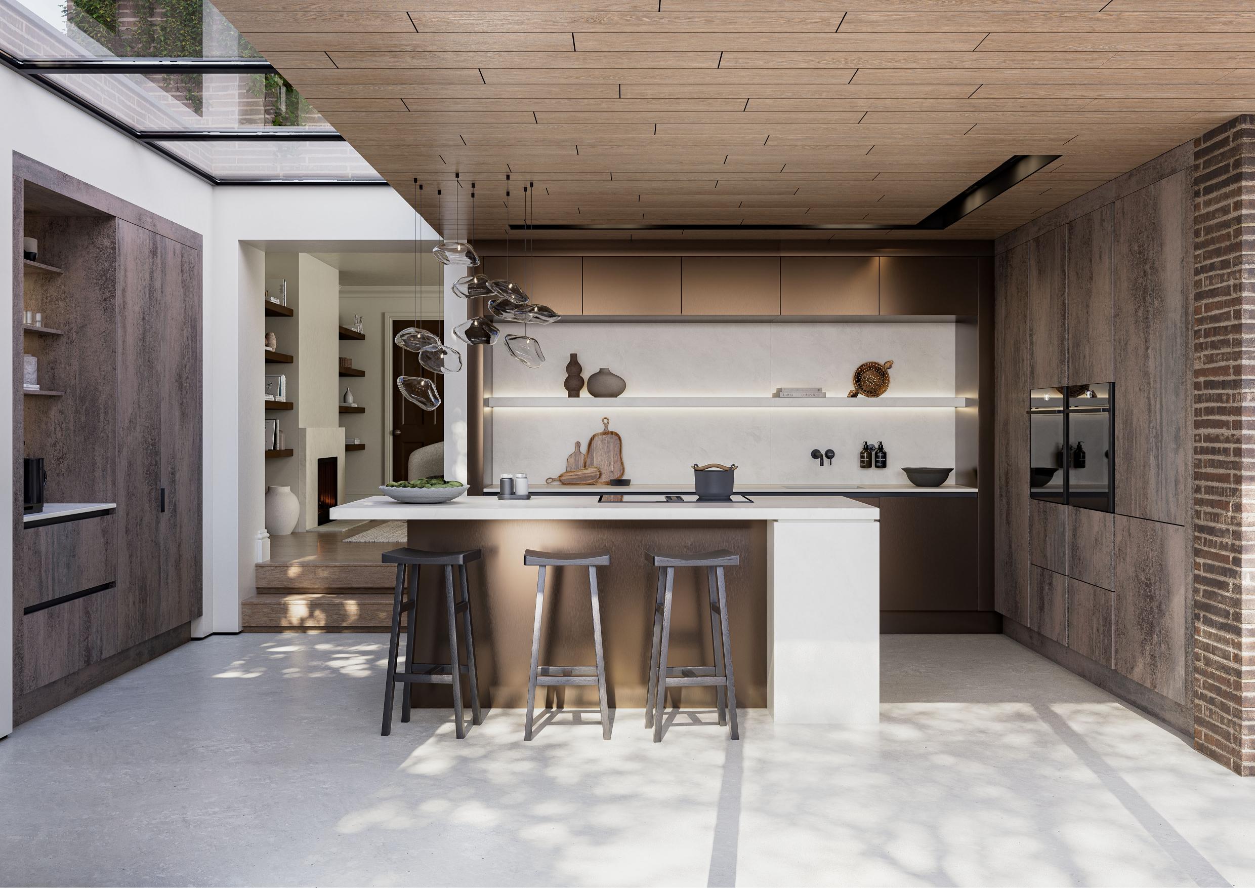 Unity Rocca Banham Concrete Metara Brushed Bronze 1