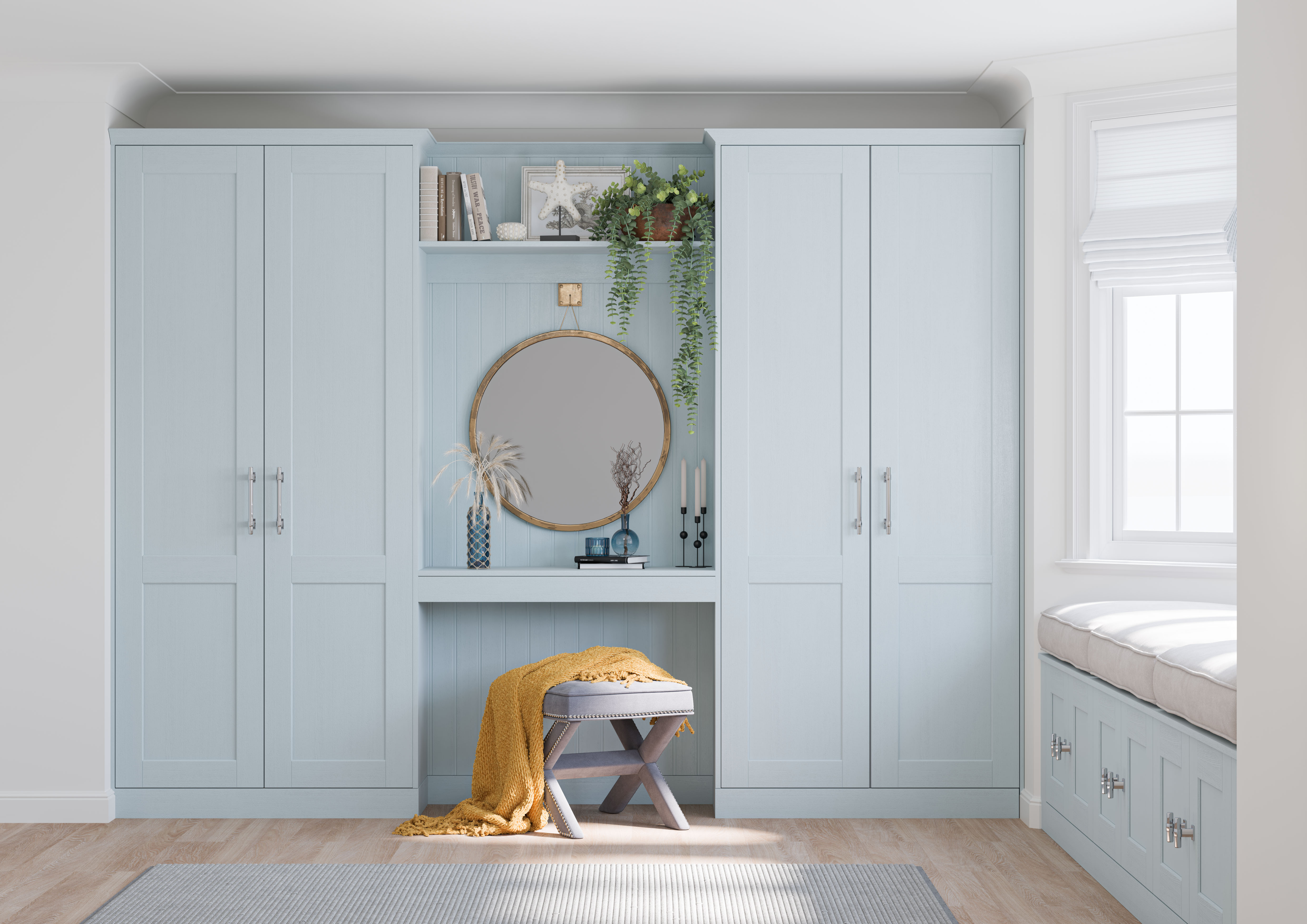 Belsay 2 Panel Ives Blue 05 01
